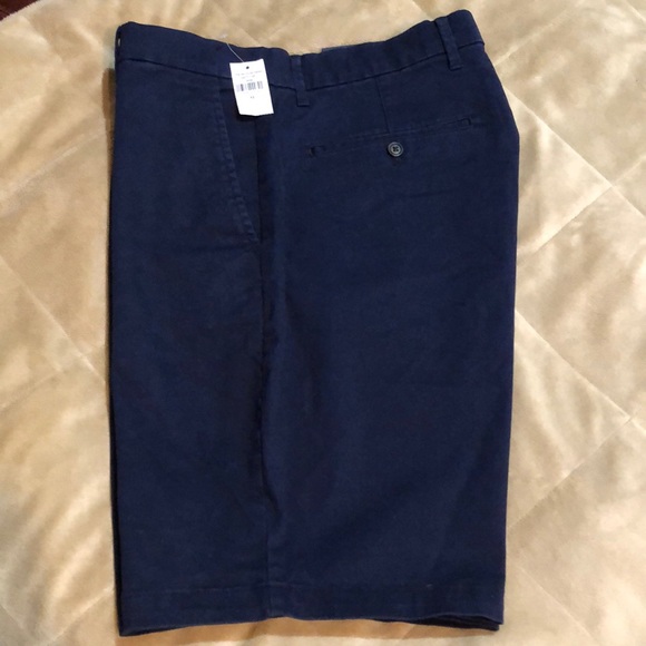 Gap flat front shorts | Navy Blue size 32 | 10” length Comfort stretch waistband - Picture 2 of 7